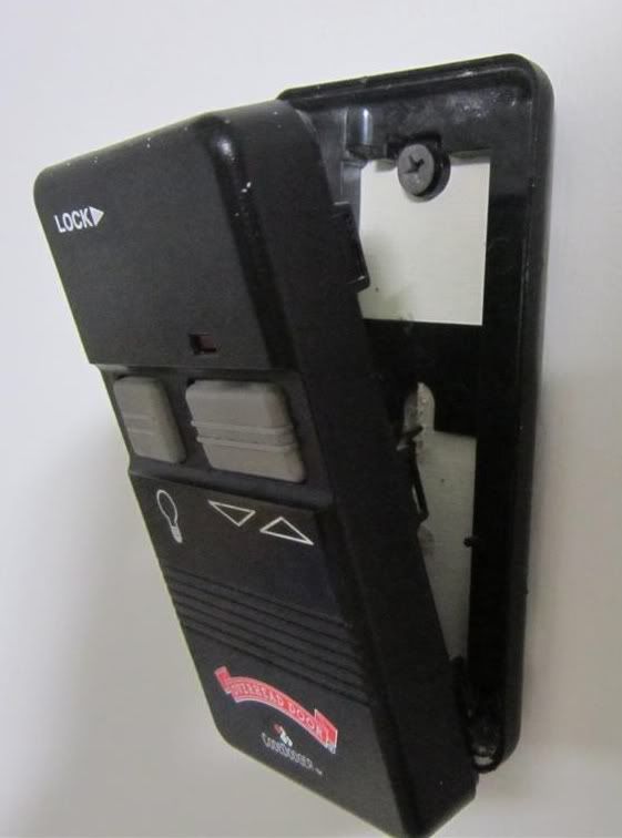 Garage Door Wall Button Console How to Open or Remove? (photos